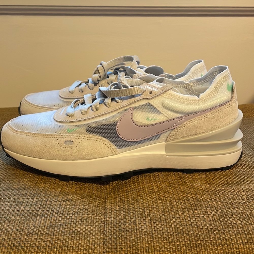 Nike Waffle One sneakers in summer white/infinite lilac. Brand new.